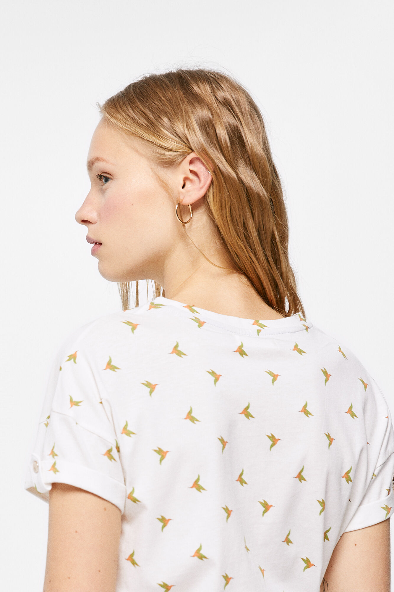 Camiseta com estampa gráfica