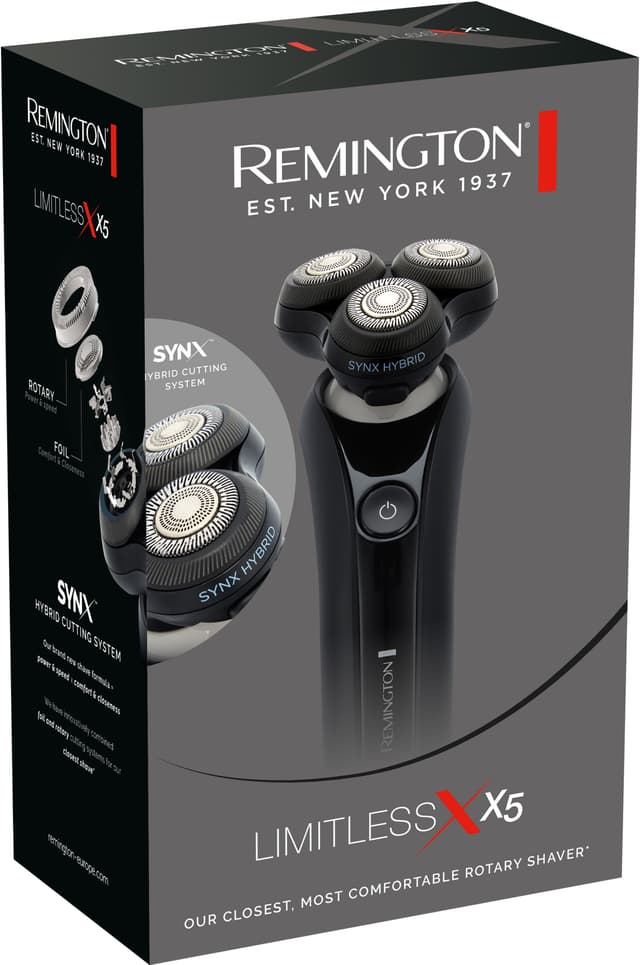Remington X5 Limitless X roterende barbermaskine XR1755 (sort)