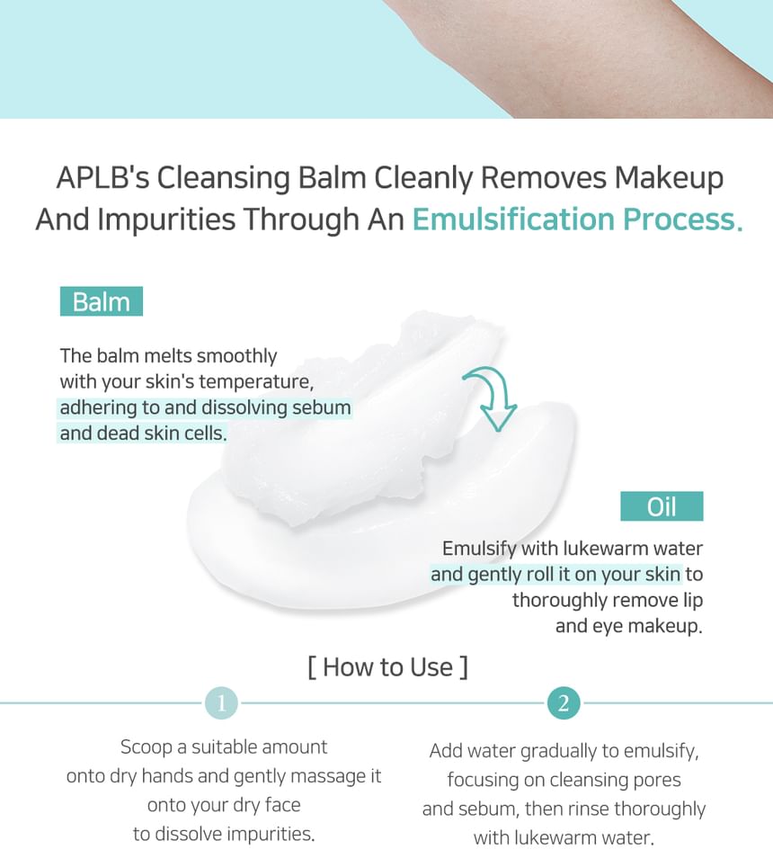 APLB - Glutathion Niacinamide Reinigende Balsem