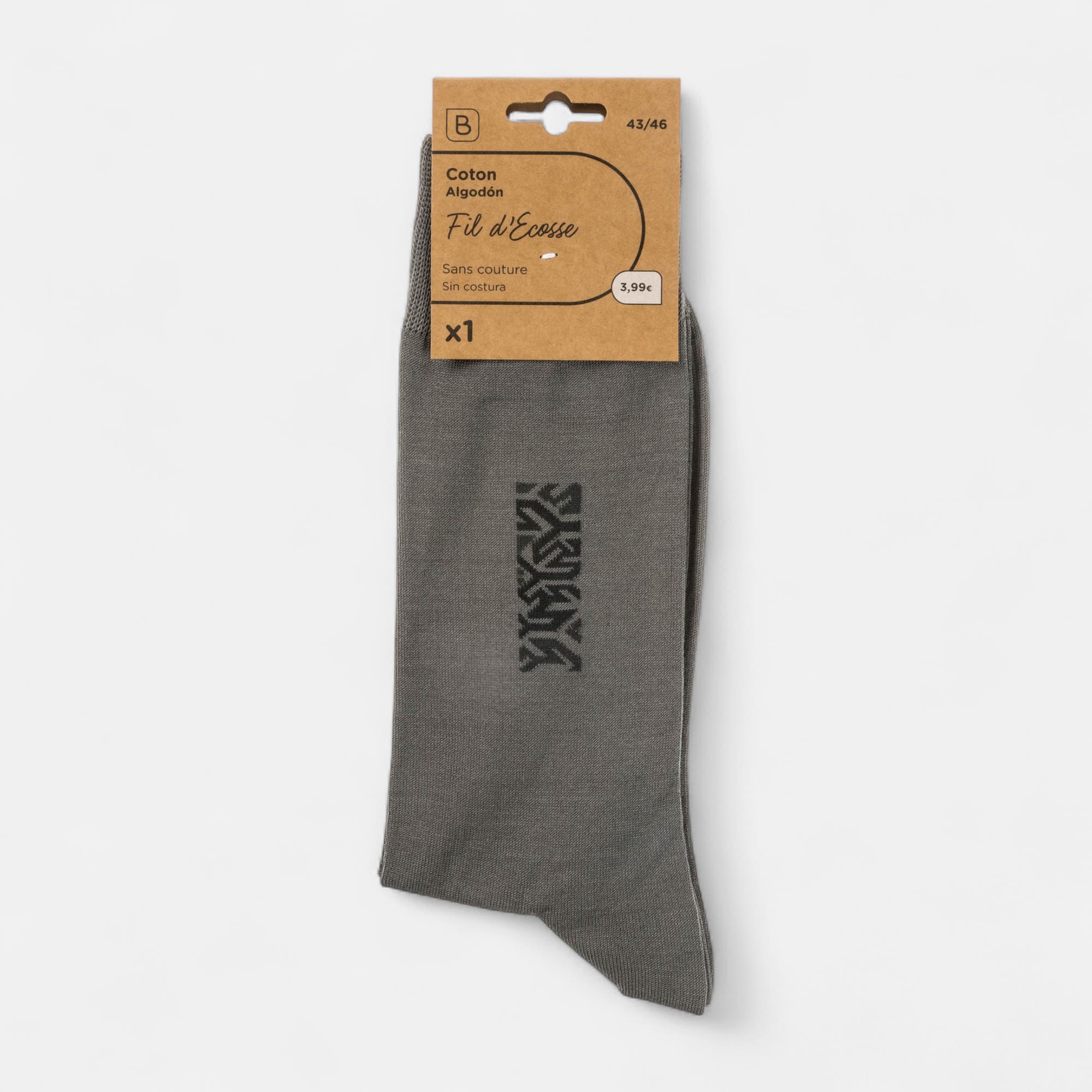 Chaussettes Homme gris