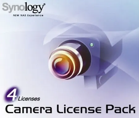 Synology Camera License Pack - Licens - 4 kameraer