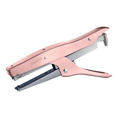 Rapid - Pince Agrafeuse Maxi SP rose - capacité de 20 feuilles - agrafes SP20 - SP19/6