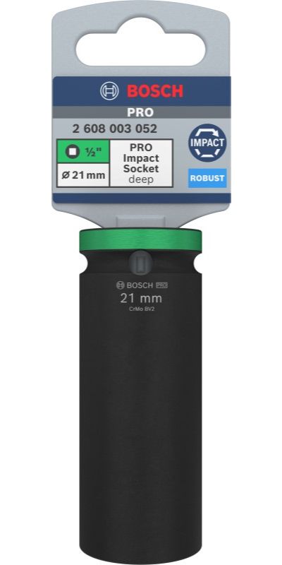 Bosch Krachtdop 1/2