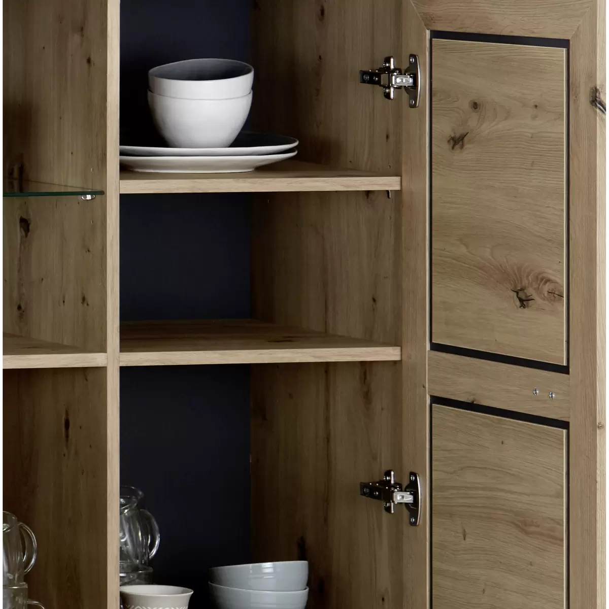Highboard Harvey Artisan Eiche,anthrazit