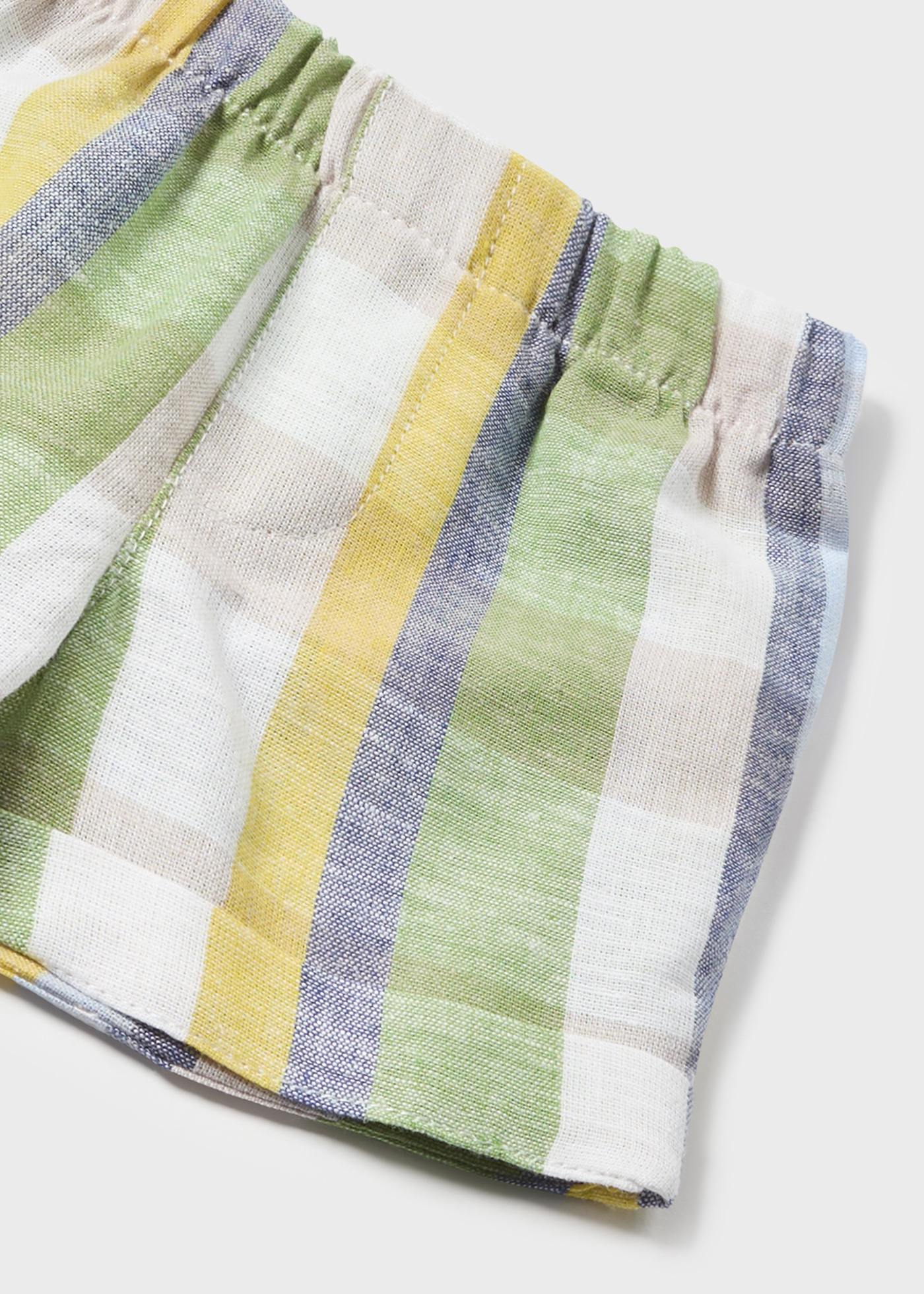 Conjunto Better Cotton de 2 peças, estampado, recém-nascido, branco