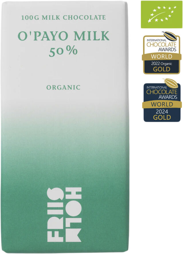 Friis-Holm O'Payo Milk 50 %, Nicaragua, Organic