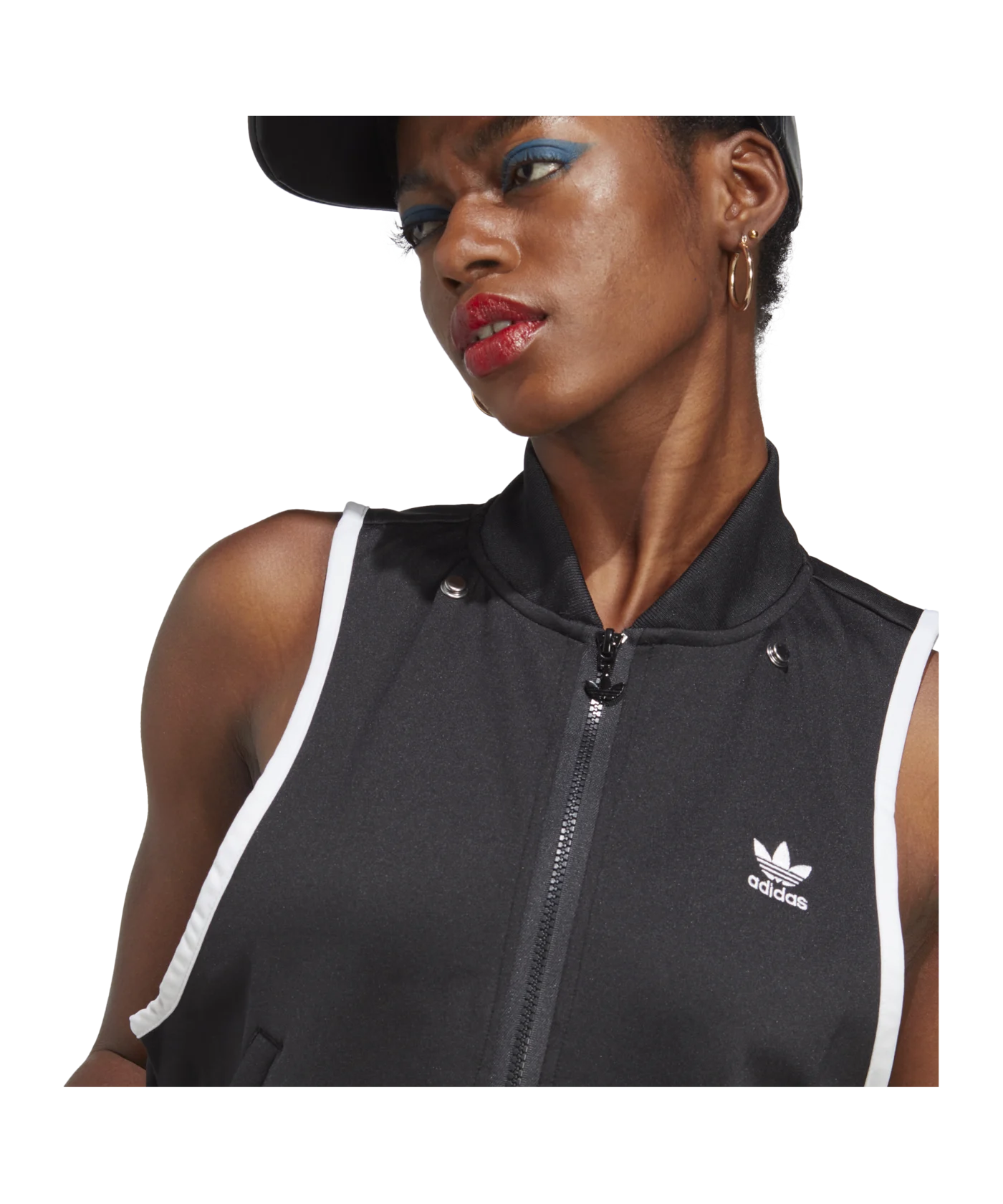 adidas Tracktop Jacke Damen Schwarz