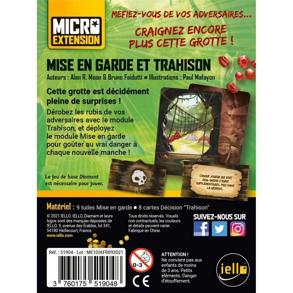 Diamant - Micro Extension: Mise en Garde
