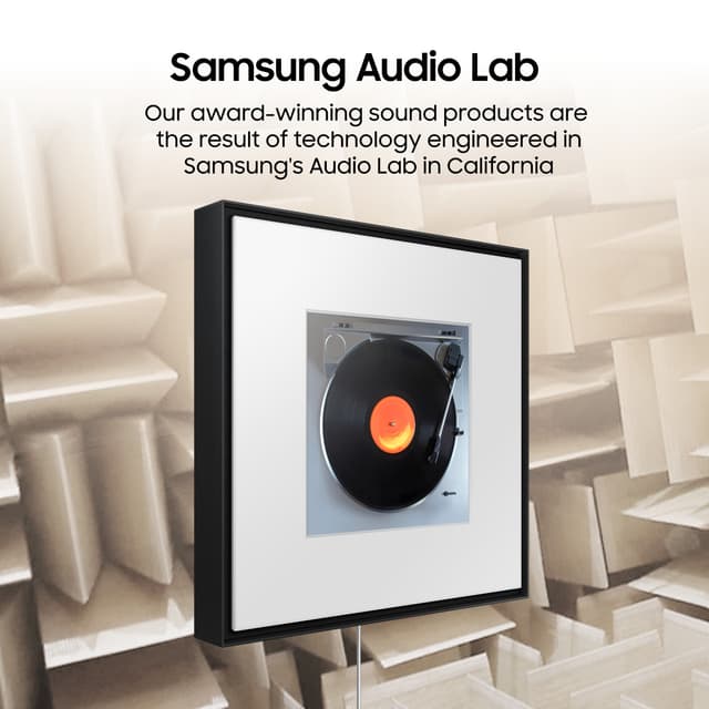 Samsung HW-LS60D Music Frame smarthøjttaler (sort)