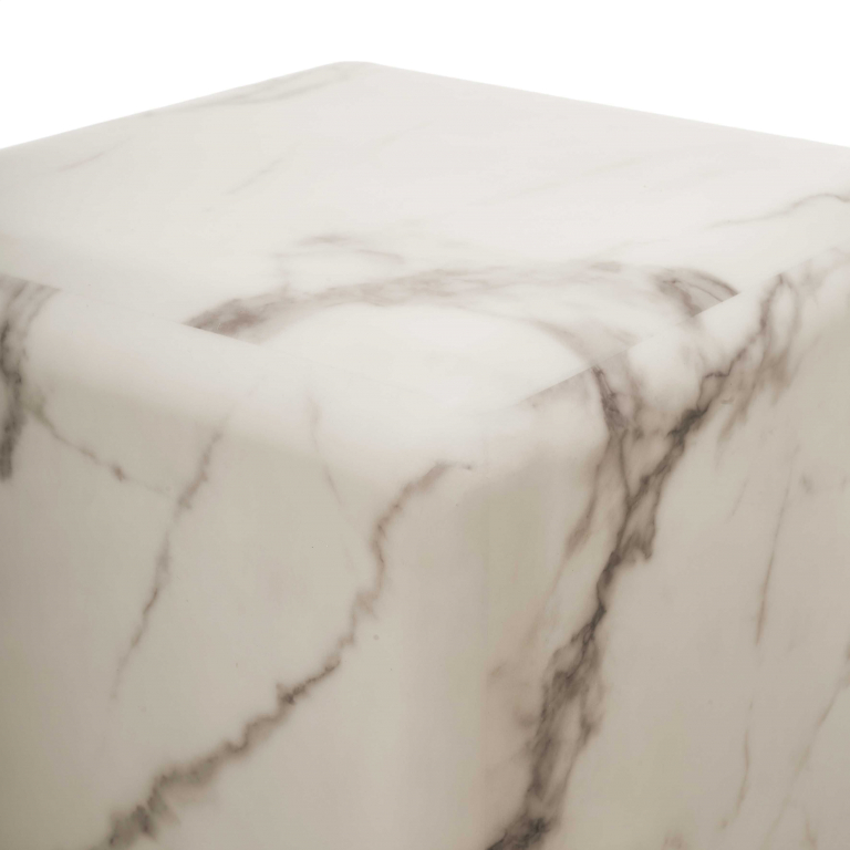 POLSPOTTEN Pillar Marble pilaar small wit