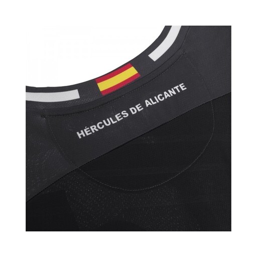 Camiseta de manga curta Kelme, modelo 2nd Fit, tamanho 19/20, cor preta Hercules.