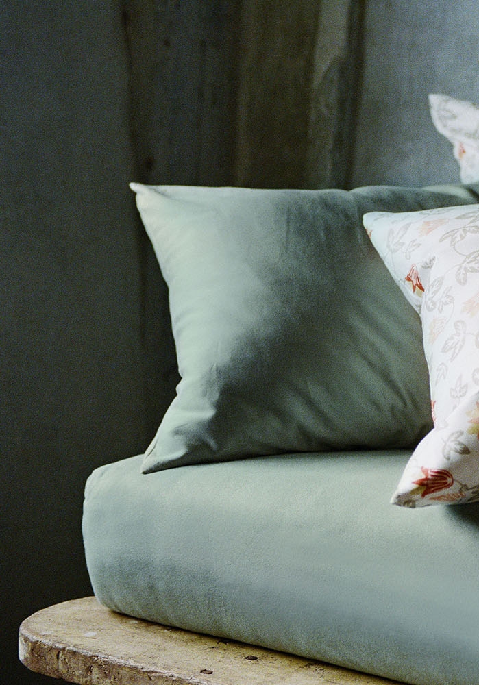 Journey Living Kissenbezug Yoxford White/Eucalyptus