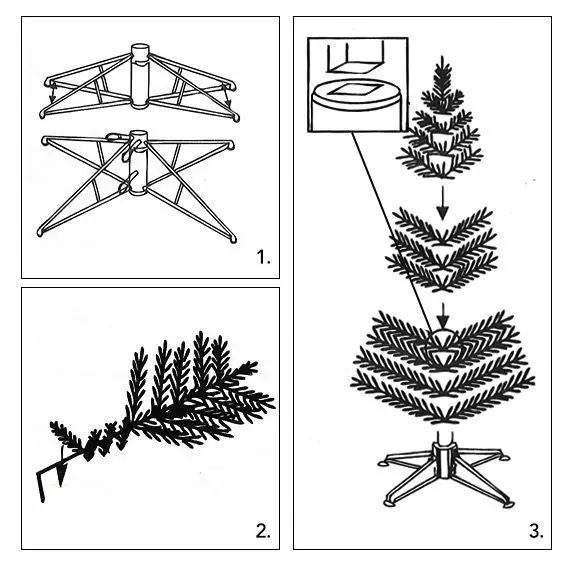 Sapin artificiel de Noël Edmonton H240 cm Vert sapin