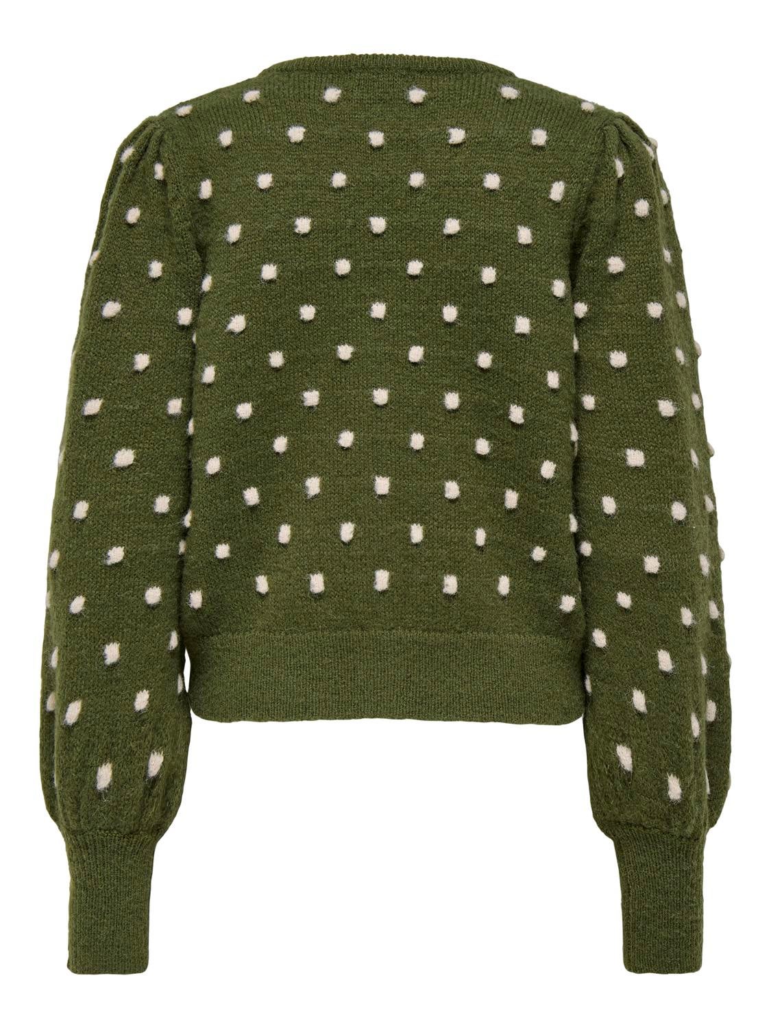 JDYSIGRID Strickjacke Winter Moss