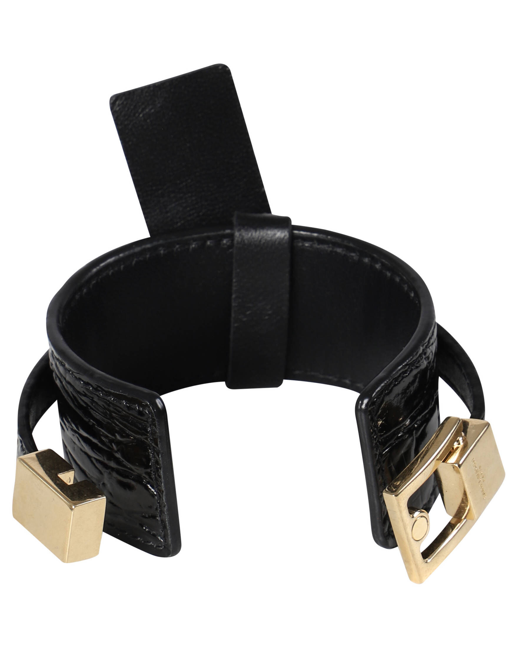 Saint Laurent| Damen Lederarmband YSL BRACELET