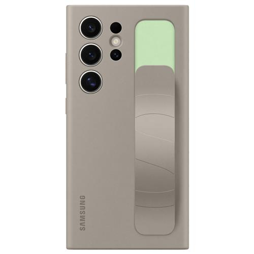 Galaxy S24 Ultra Silikon Grip Cover Hülle (EF-GS928CUEGWW) - Taupe (Beige)