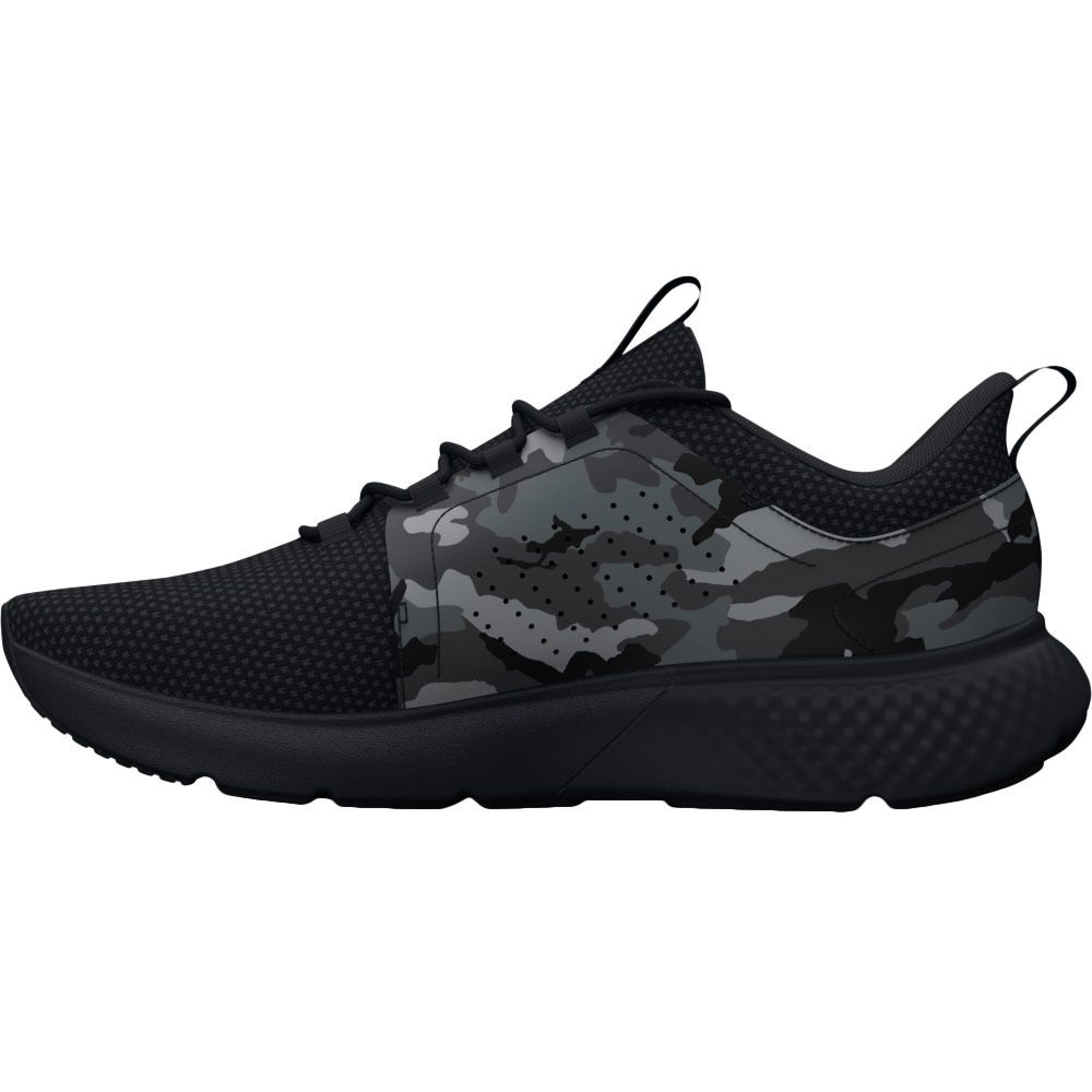 Under Armour CHARGED DECOY - Chaussures running Homme noir