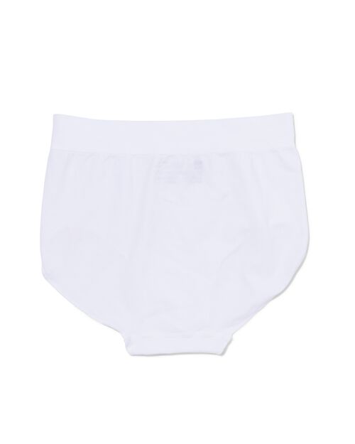 slip sans coutures femme blanc