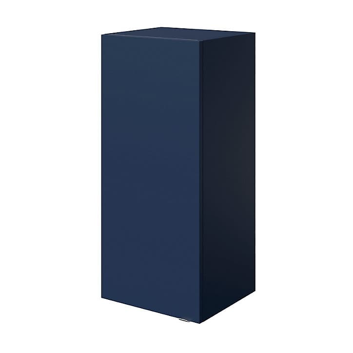 Armoire de salle de bains GoodHome Imandra bleu nuit mat L. 40 x H. 90 x P. 36 cm