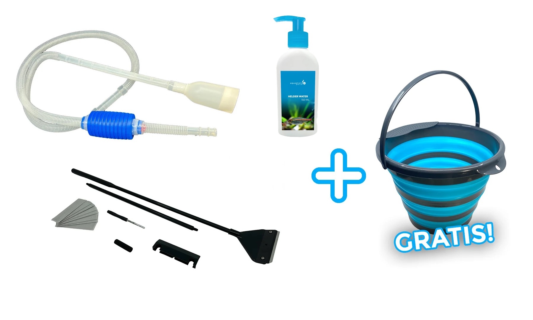 AquastoreXL Schoonmaak Bundel   Gratis Emmer