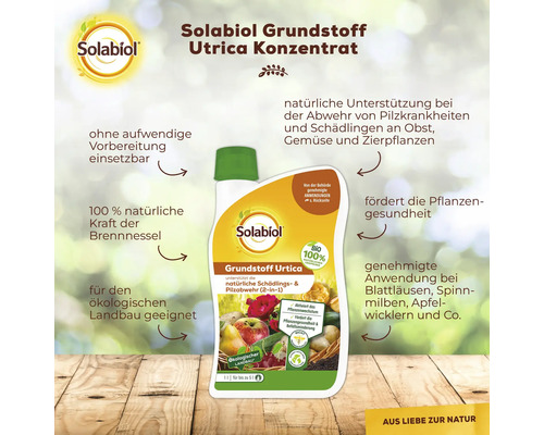 Urtica Solabiol plantenversterkend concentraat, 1 L tot 5 L spuitoplossing, 100 m²