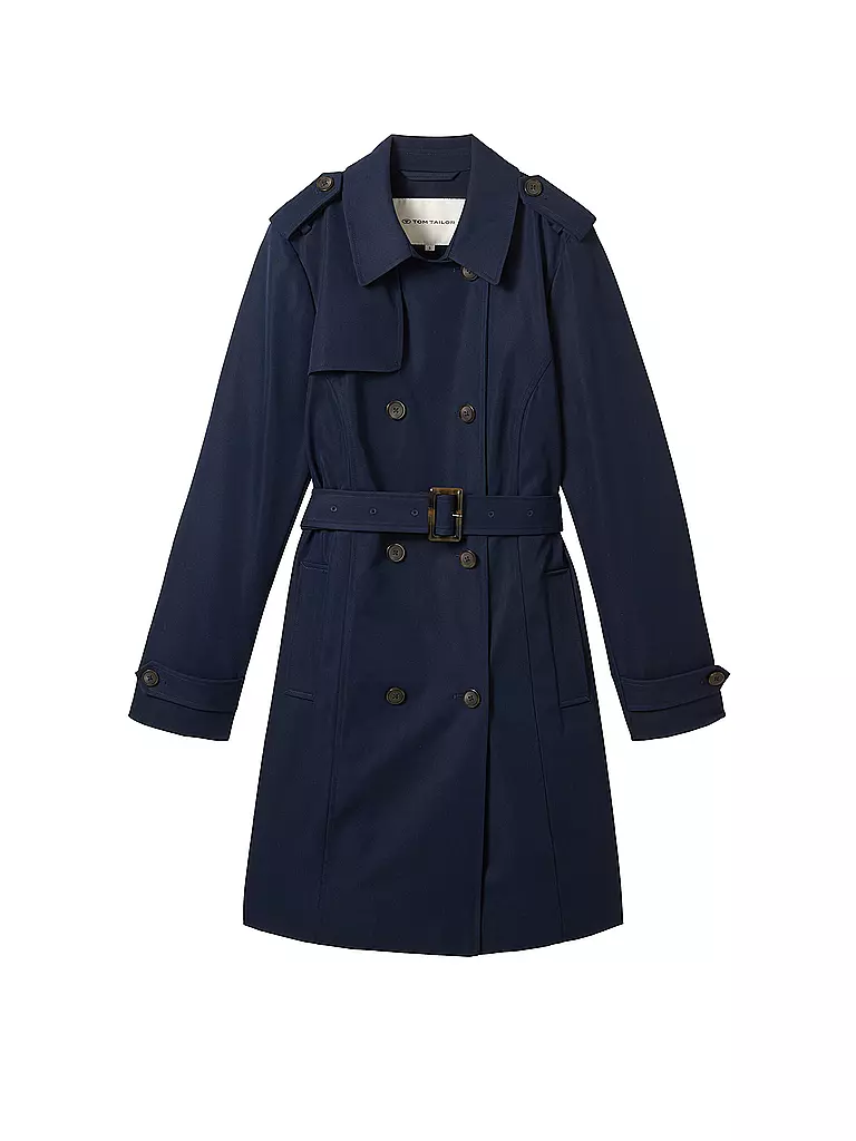 TOM TAILOR Trenchcoat  blau