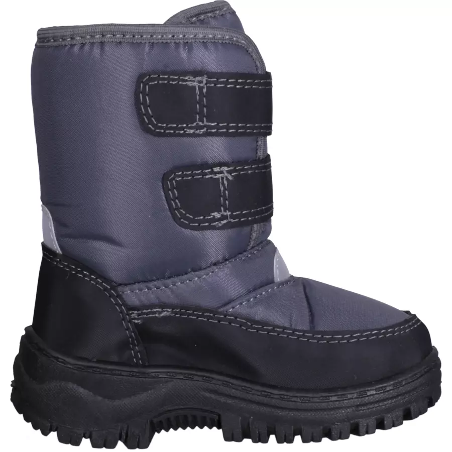 Playshoes Winter-Bootie mit Klettverschluss grau