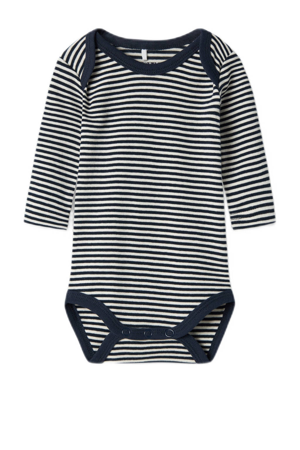 NAME IT romper NBNBODY - set van 3 donkerblauw/wit