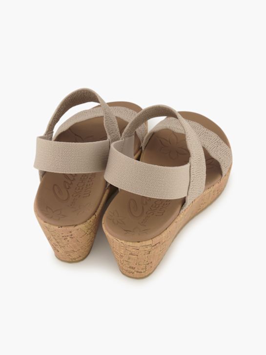 Skechers Sandalette Taupe