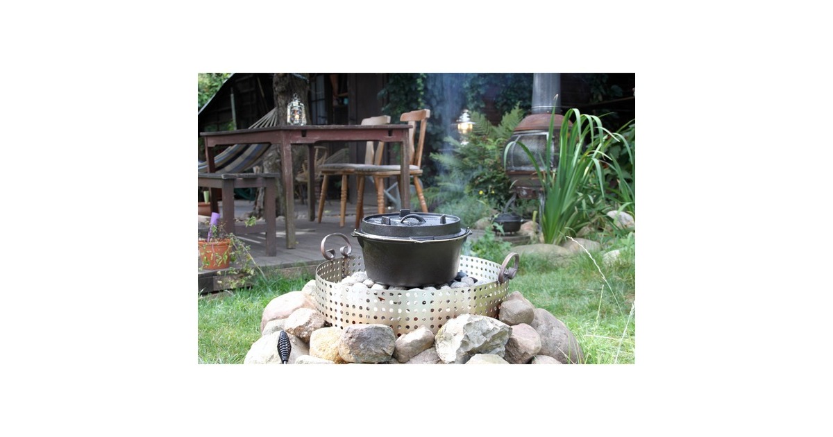 PetromaxDutch Oven ft9 kookpan  (Zwart, 7,5 liter)