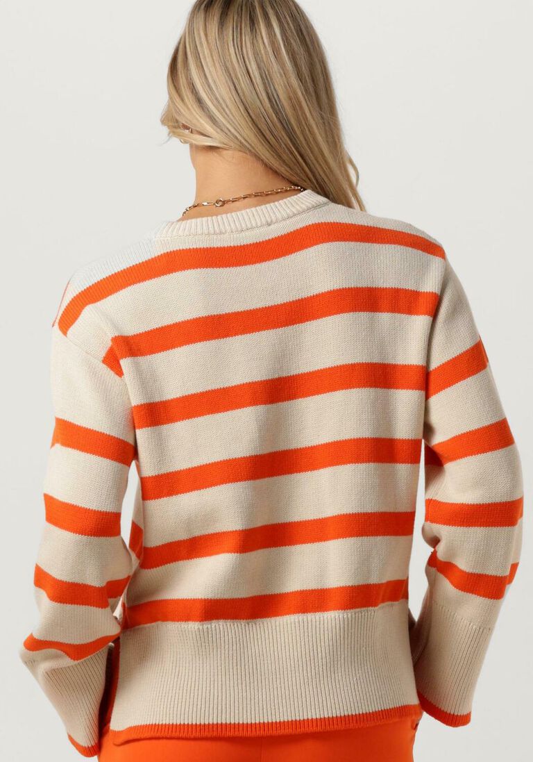 MODSTR\u00D6M zand modstr&ouml;m trui corbinmd stripe o-neck