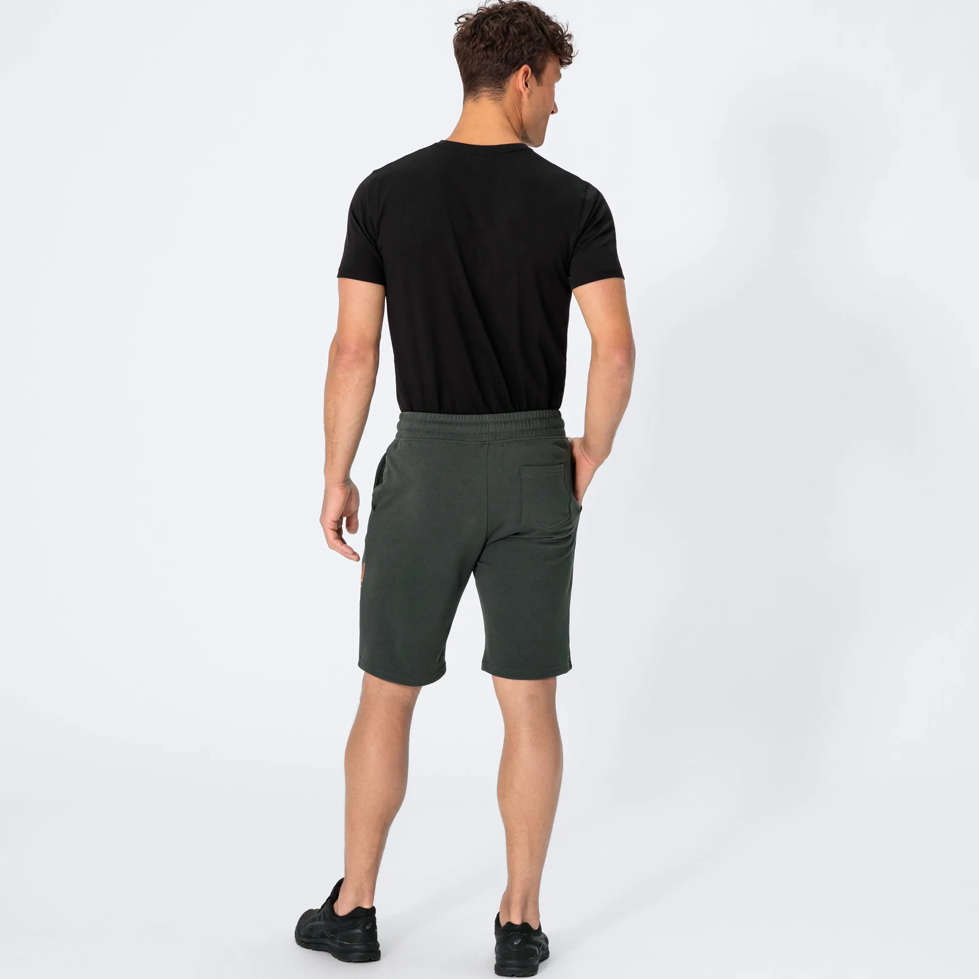 Herren-Bermudas mit Aufdruck