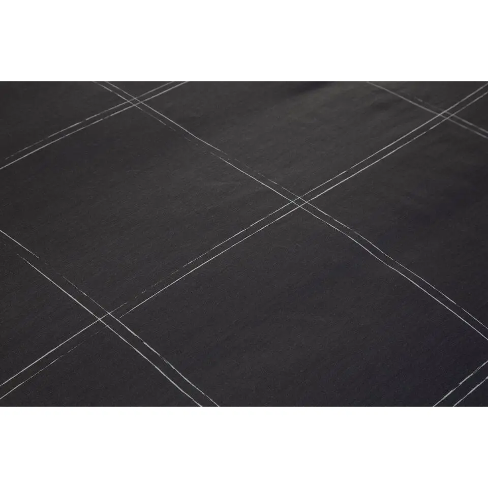Ten Cate Katoenen Dekbedovertrek - 140x200/220 cm - Louis Antraciet