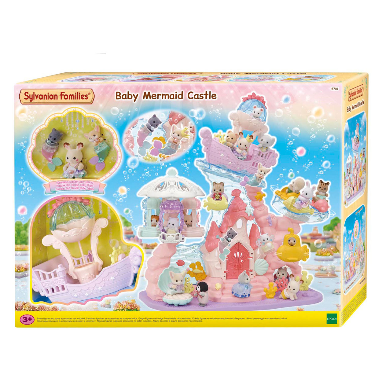 Sylvanian Families 5701 Baby Zeemeermin Kasteel