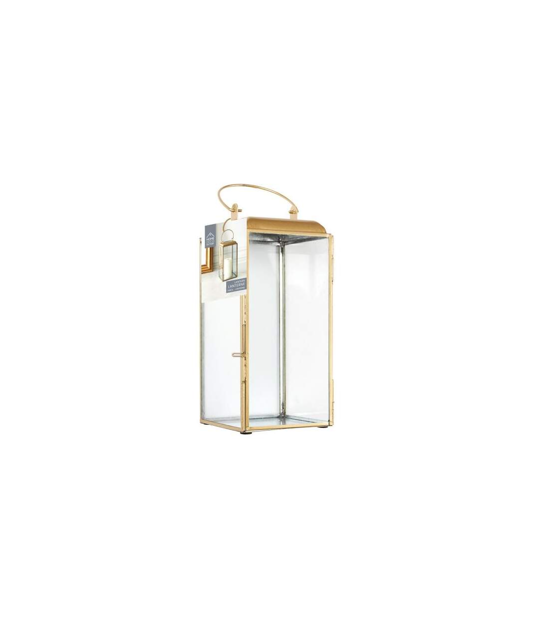 Paris Prix - Lanterne Déco En Métal girotto 30cm Or
