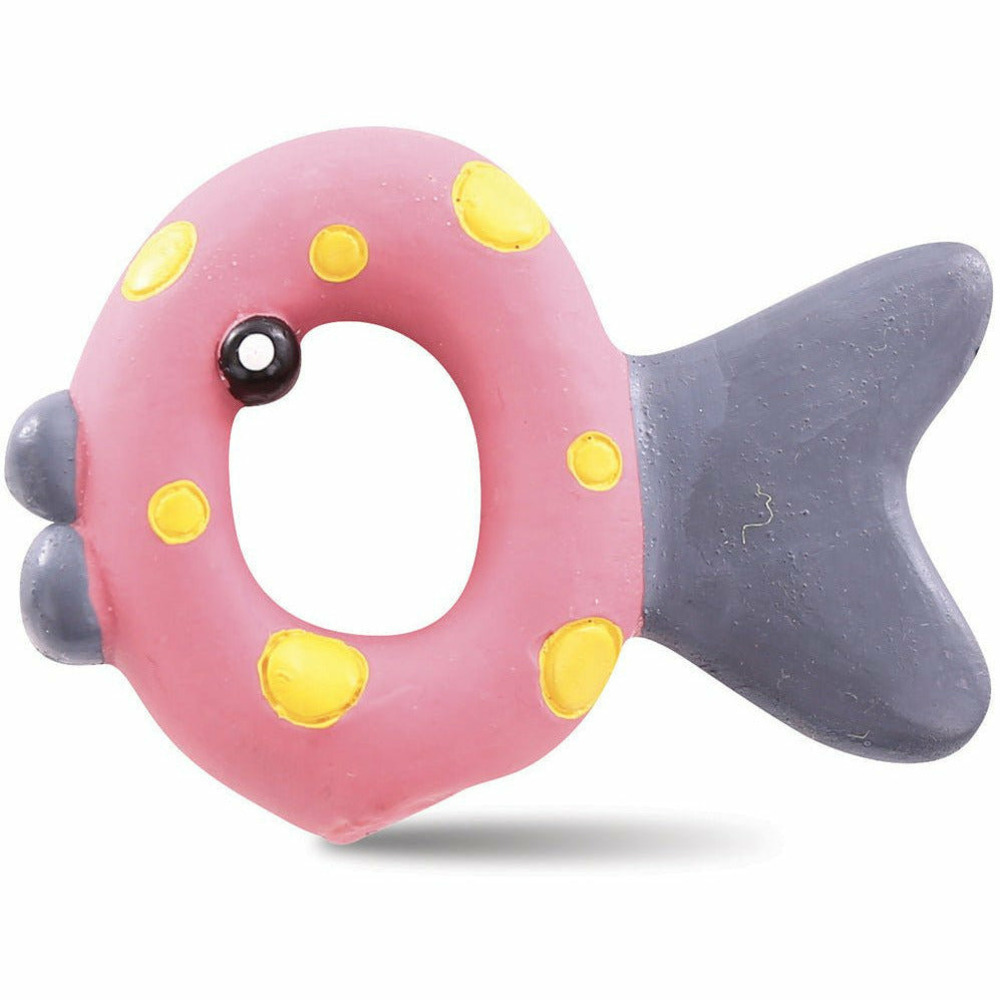 Poisson bulle sonore pour chiens & chats en latex naturel