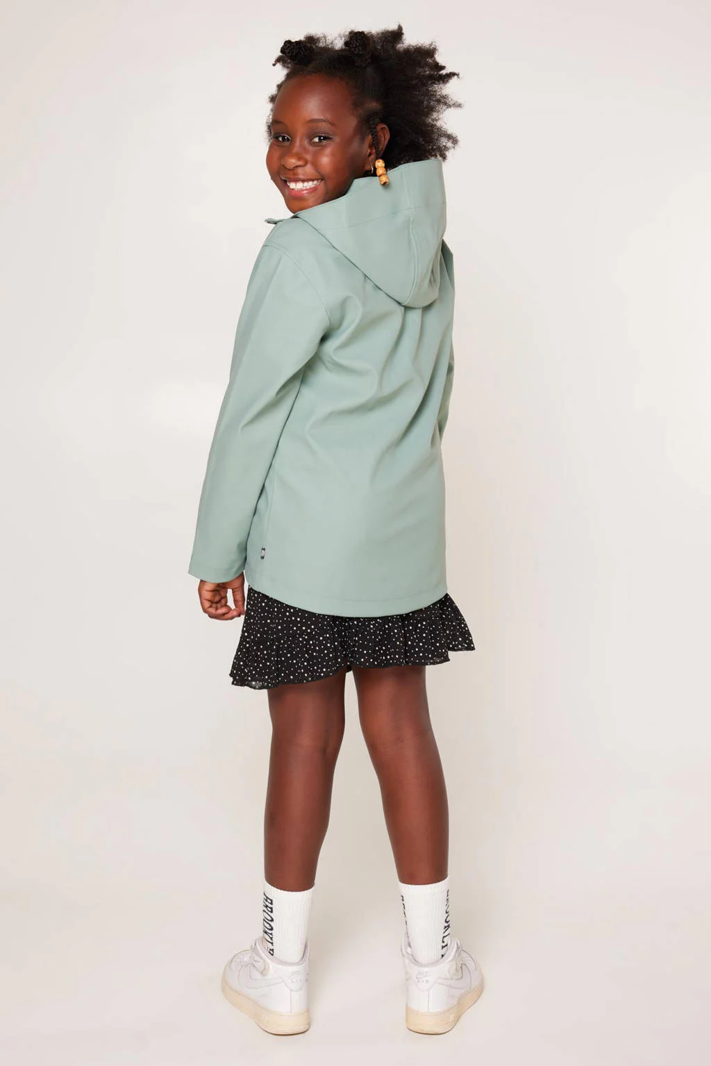 America Today regenjas Janice JR van polyester groen