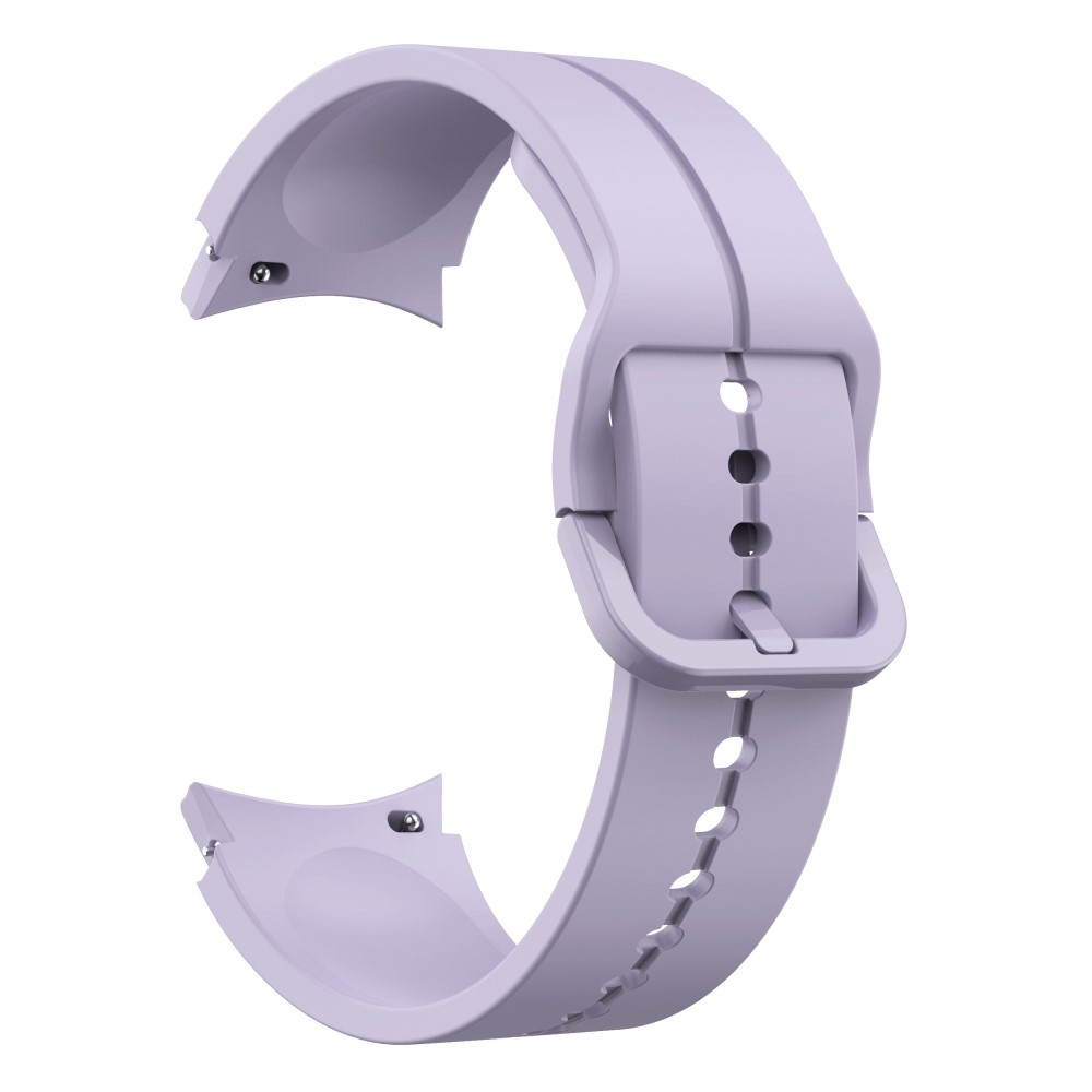 Samsung Galaxy Watch 4 (44mm) Ersatz Sport Silikon Armband Split Design (Gelenkumfang: 180 - 230mm) - Lila
