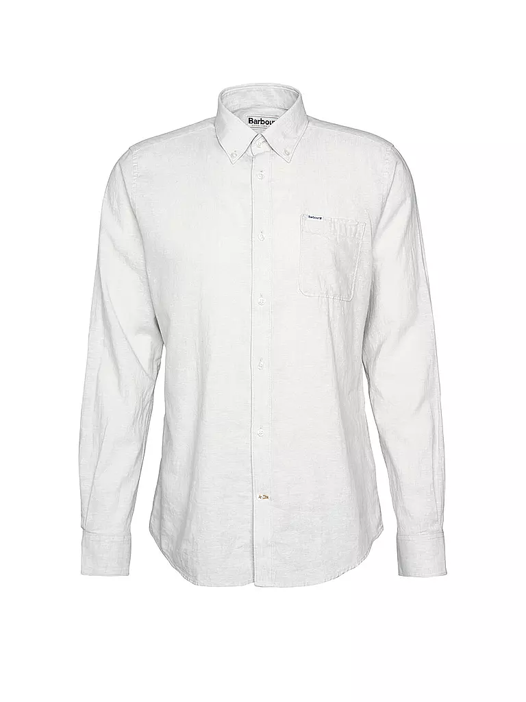 BARBOUR Hemd NELSON hellgrau