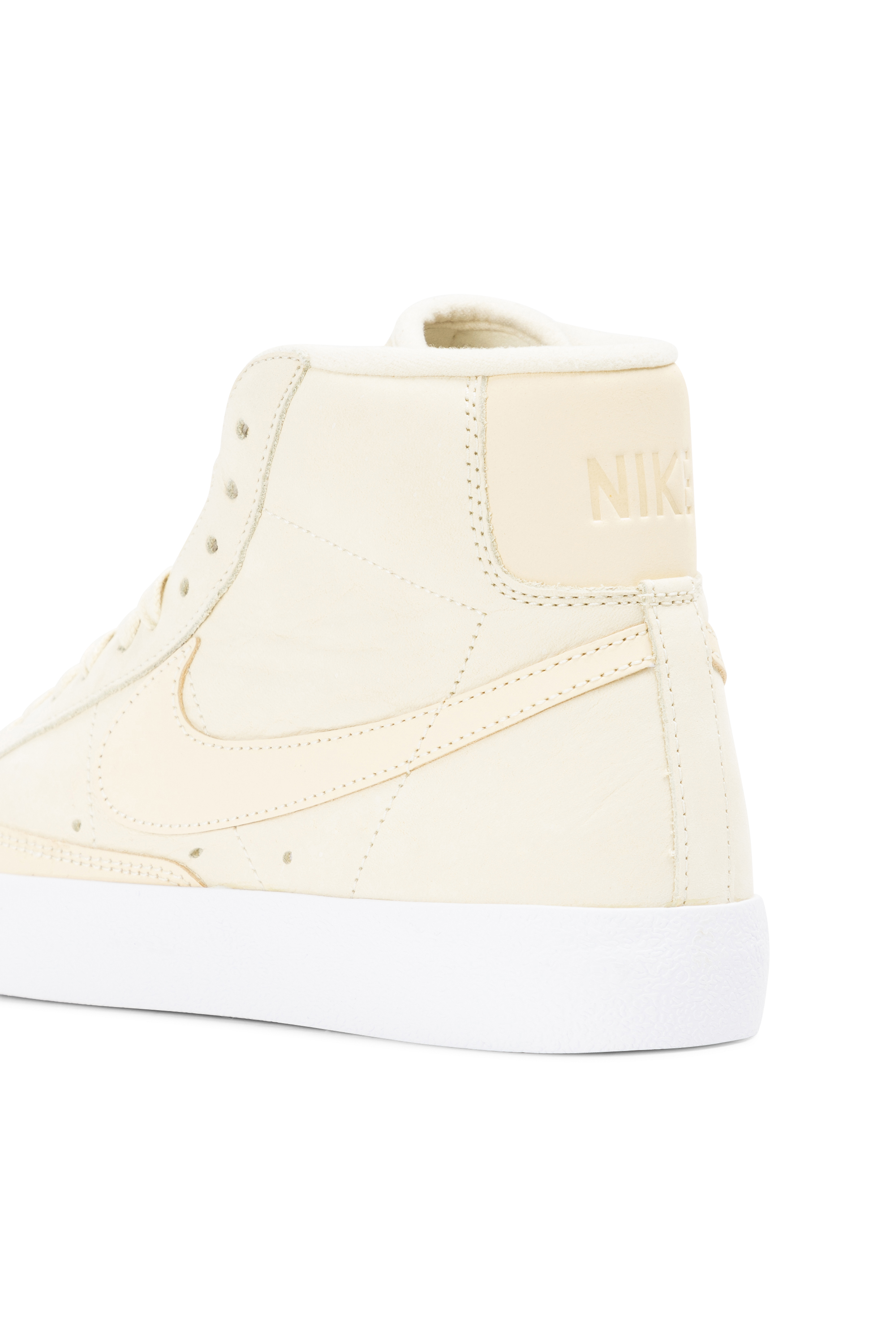 NIKE baskets montantes BLAZER MID PRM MF Jaune