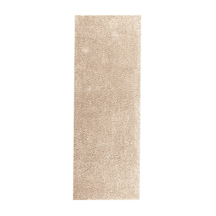 Hoogpolige Loper - Solid Beige | Superzacht