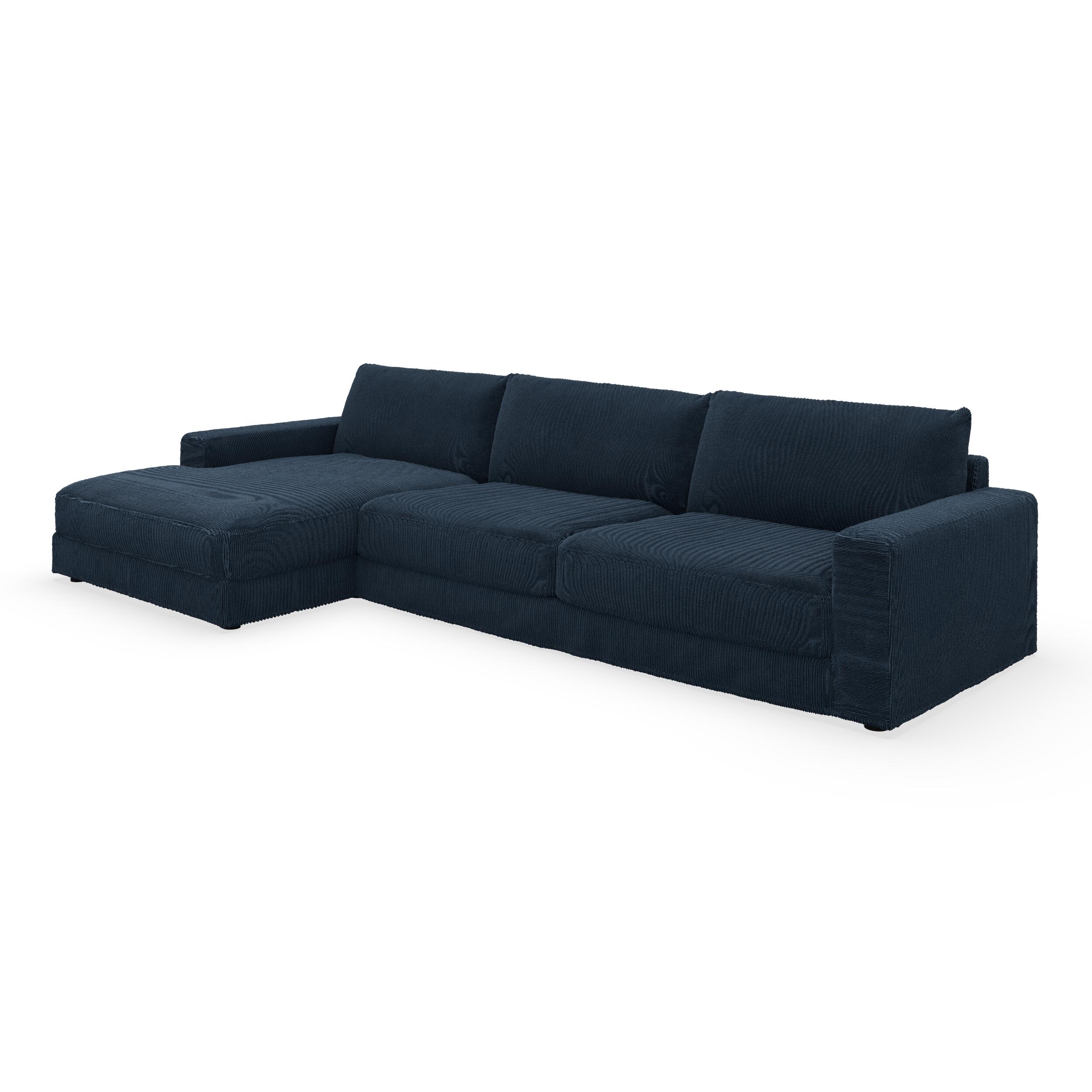 Norsberg venstrevendt sofa med chaiselong