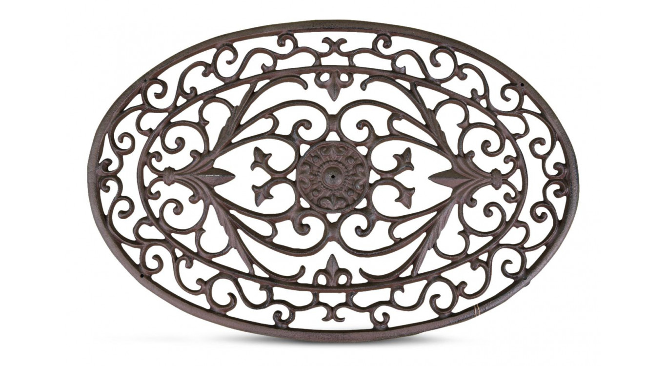 Paillasson lune fonte marron 61cm