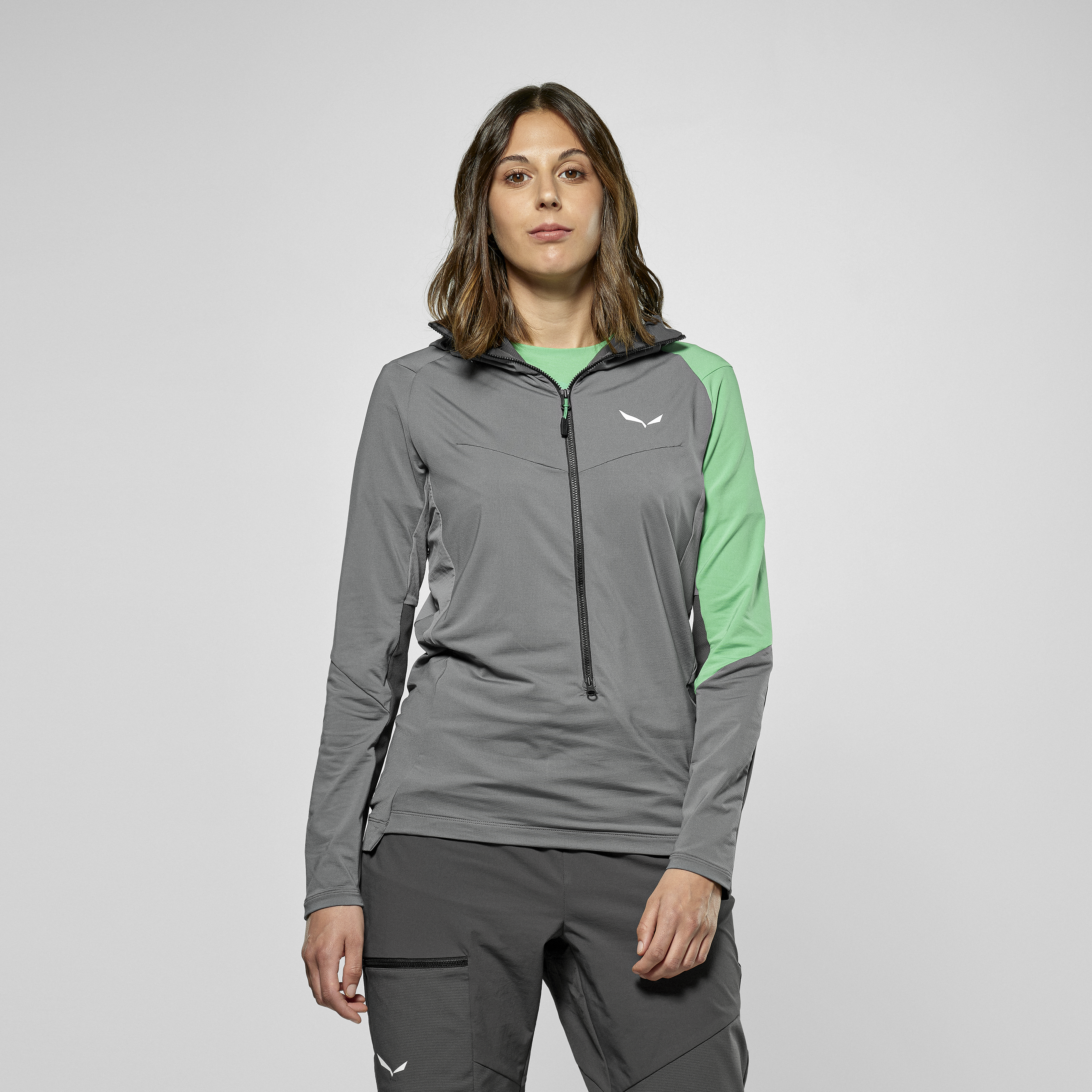NXT Hybrid Half Zip T-Shirt Damen