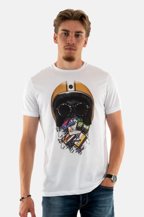 Tee shirt Le Temps Des Cerises lebron 1001 white