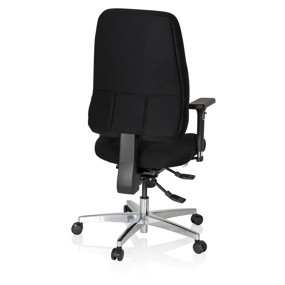 Profi Bürostuhl ZENIT COMFORT Stoff mit Armlehnen (höhenverstellbar) hjh OFFICE