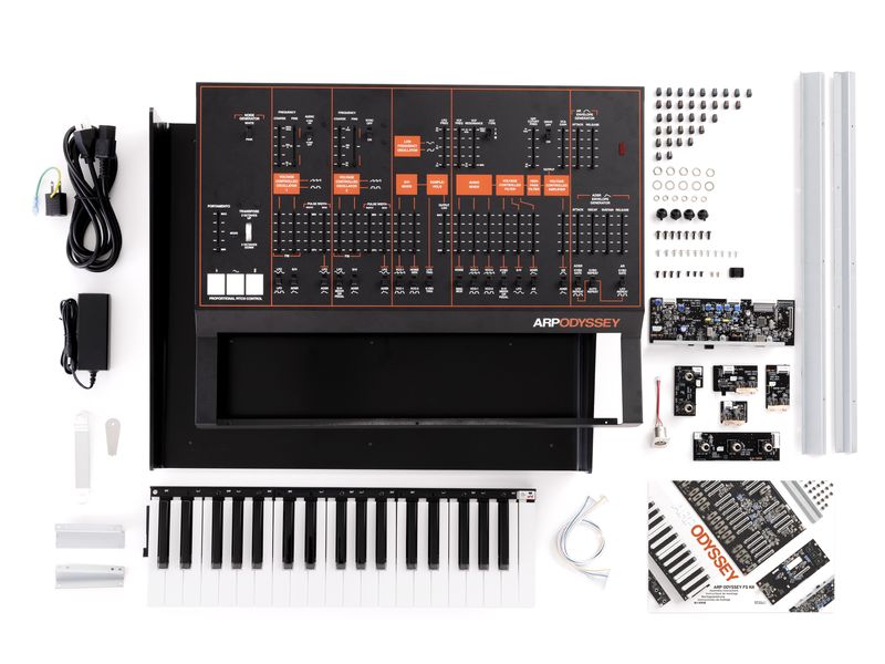 Korg Synthesizer ARP ODYSSEY Rev3 FS Kit Lötfreier Analogsynthesizer-Bausatz