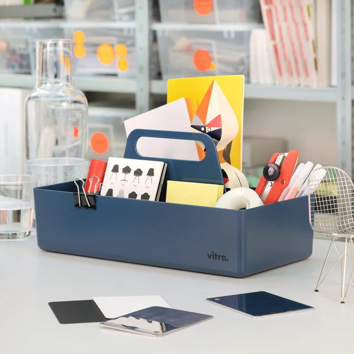 Vitra - Storage Toolbox recycled, mintgrün