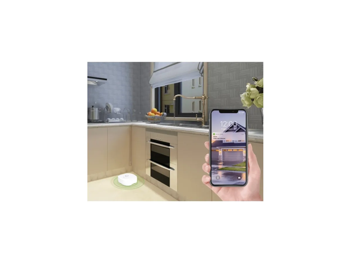 Woox R7050 - Vandlækssensor - trådløs - ZigBee 3.0 - 2.4 - 2.483 GHz
