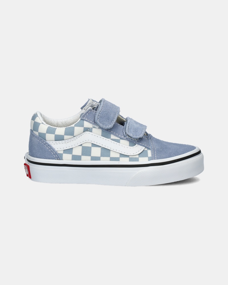 Vans Old Skool V Klittenbandschoenen  - blauw